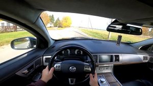 Jaguar XF (X250) 3.0 V6 Diesel S  275HP Test drive POV