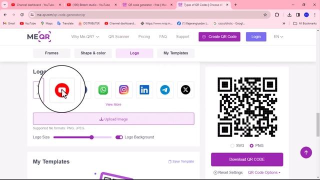 QR Code Generator YouTube & WhatsApp Fast & Easy only 1 minutes смотреть онлайн