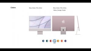 Introducing the new iMac 2021 — Apple  |  Say hello to the new iMac  |  Shopi Smart site overview