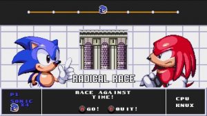 Sonic Triple Trouble 16 bit Competition mode Sonic's campaign