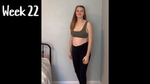 Pregnancy transformation! Belly Growth