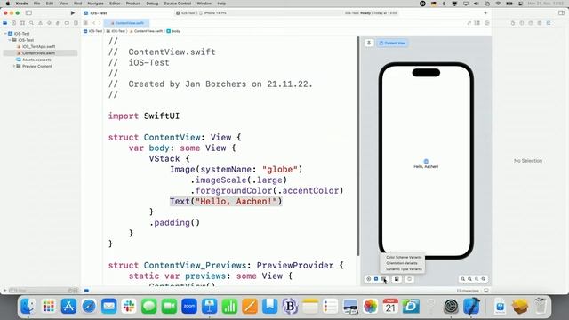 iOS Application Development '22 • Lecture 10 • Introducing SwiftUI