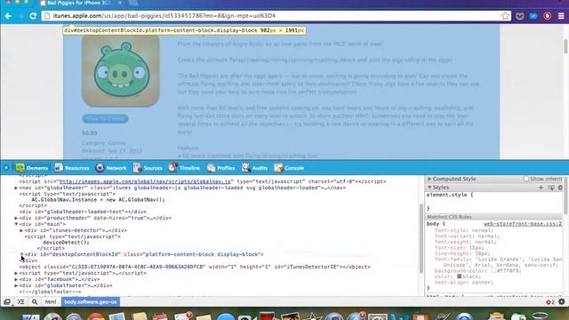 Getting icon from iTunes Preview
