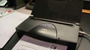 BJC-85 PRINTER DEMONSTRATION CANON