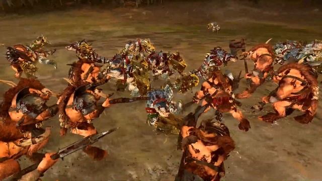 Sacred Kroxigor VS Minotaurs (Great Weapons) | The Hunter & The Beast | Total War: Warhammer 2 смотреть онлайн