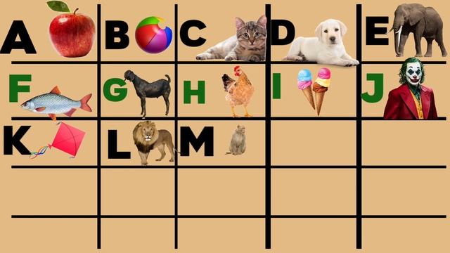 Abcd: A for Apple B for Ball 🏀 With Song For kids 47 смотреть онлайн