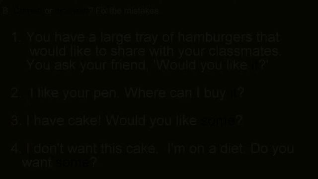 One, It, Some Quiz. English lesson смотреть онлайн