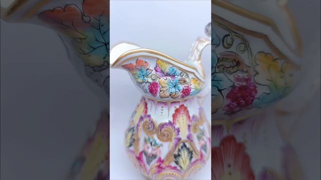 Антикварный кувшин 19 век Эдме Самсон / 4924.