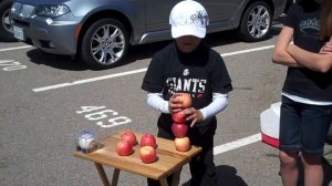 "Hey! You Up There!" - Gabe Stacks Apples