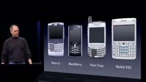 Steve Jobs introduces the legendary Apple iPhone 1 in 2007