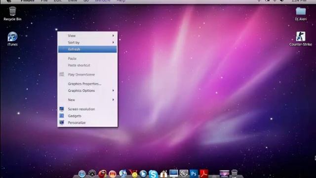 My windows 7 Mac Theme смотреть онлайн