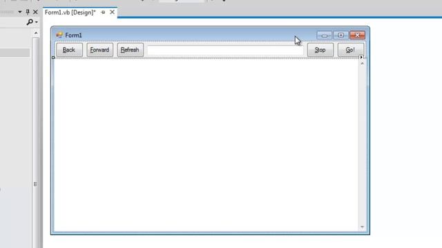 Basic WebBrowser - VB.NET