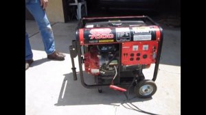 Generator 7000 watts 120/240, single phase