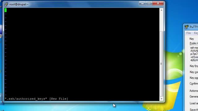 SSH via key files on Windows смотреть онлайн