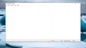 Line Numbering in Notepad