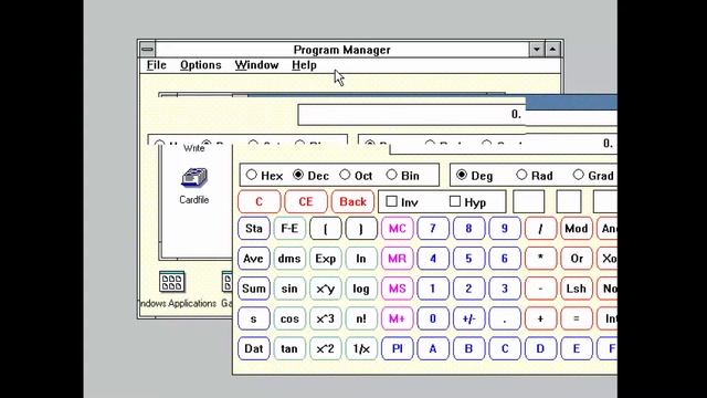 Nostalwindows 3 - Windows 3.0 (1990) смотреть онлайн