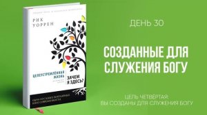 Рик Уоррен Целеустремленная жизнь Часть 3.