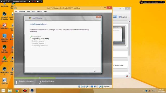 cara menginstal windows server 2008 dengan virtualbox смотреть онлайн