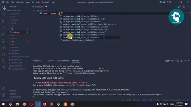 Flutter 1 : Hello World [ file structure ,text widget ] смотреть онлайн