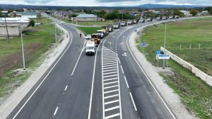 На автодороге "Аргудан-Александровская" после капитального ремонта официально запущено движение