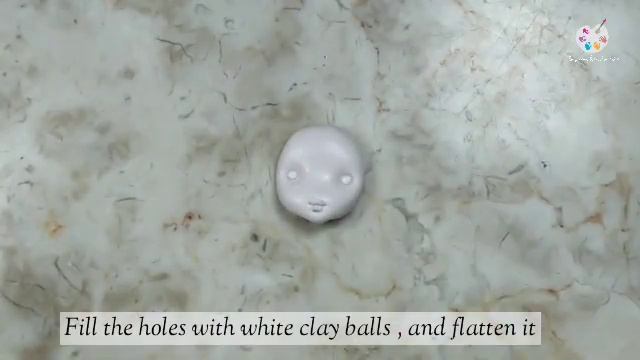 Cute Baby Face Tutorial, No mold, No paint ( New version)#clay#clayart#polymerclay #diy#doll#craft смотреть онлайн