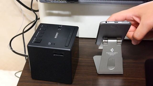 Sony ICF-C1 speaker смотреть онлайн