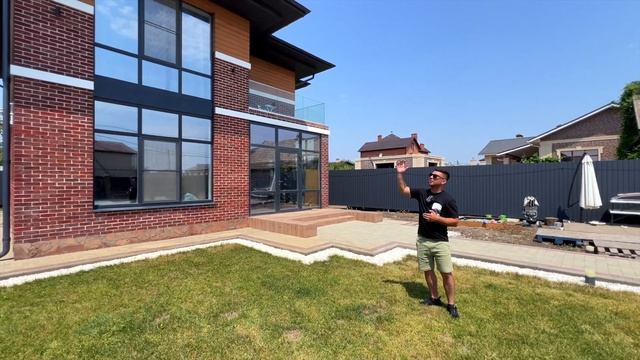 Обзор дома 190м2 в стиле "Райт" в Краснодаре. Взяли отзыв у покупателей СК Ардель