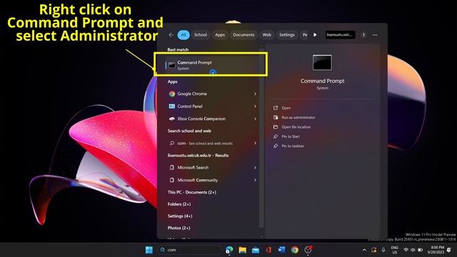 How to Run Command Prompt as Administrator in Windows 10 and 11 easily in 20 seconds