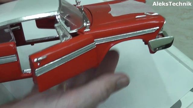 "Christine" из масштабной модели Plymouth Fury 1958 MotorMax 1:18 смотреть онлайн