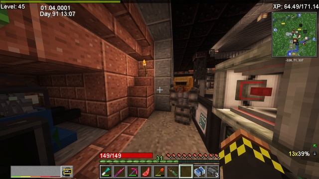 Атомный город №6 / Совместное выживание с модом HBM NTM Extended Edition 2.0.2 на майнкрафт 1.12.2 смотреть онлайн