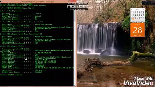 CMD ipconfig and shutdown смотреть онлайн