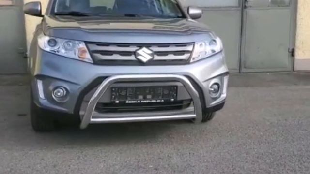 Suzuki Vitara přední ochranný rám s homologací a zápisem do TP смотреть онлайн