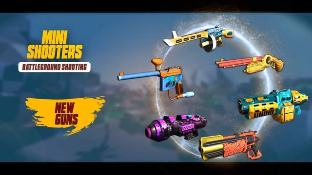 Mini Shooters_Guns and Character Customization Promo_Free Android Games смотреть онлайн