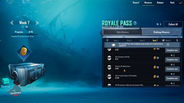 PUBG Mobile Season 08 Week 07 Mission explain with SL Shadow Sinhalen | S8 Ep07 смотреть онлайн