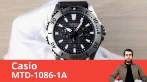 Кварцевые часы ходят как механические / Casio MTD-1086-1A - Обзор и Настройка