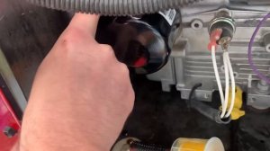 Quick review of changing oil on Lincoln Ranger 225