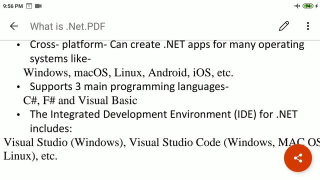 What is DotNet? .Net explained in short. How to answer what is DotNet during Interview?