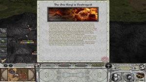 Destroying the Ring in DCI Last Alliance - Medieval 2 Total War