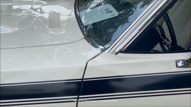 A White/Black 1973 Plymouth Barracuda смотреть онлайн