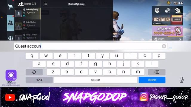 6 sNApGodOp IS LIVE  FUN CLASSIC   WITH TEAM AimG IOS MA KAB AAYEGA BGMI  