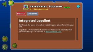 The BEST Geometry Dash Mod for Level Request Streaming! | Loquibot and Geode Setup Tutorial