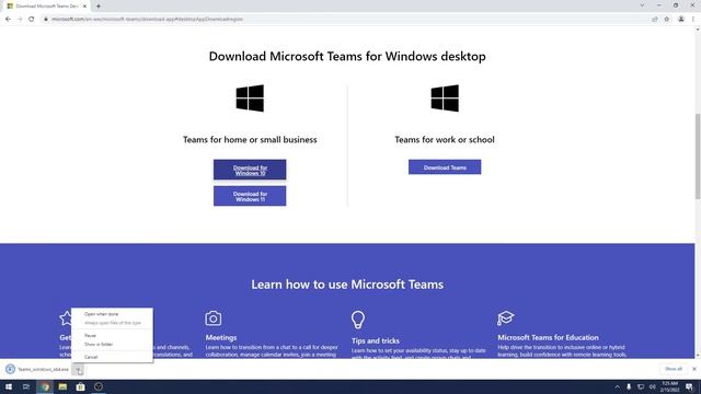 How to Download and Install Microsoft Teams for Windows 10