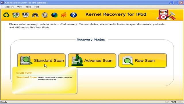 iPod Data Recovery Tool to Recover Deleted Files & Folders from iPod Data