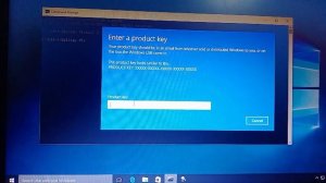 HOW TO INPUT PRODUCT KEY (MAKE YOUR WINDOWS O.S GENUINE)