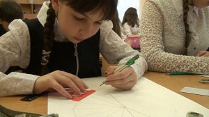 г.Йошкар-Ола. Съёмка на уроках в школе. 5 класс