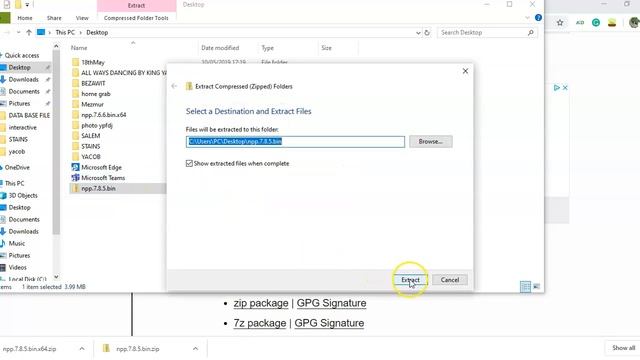 How to download Notepad plus plus and start using