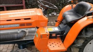 Prezentacja traktorków ogrodniczych Kubota B1600 i B1702. www.akant-ogrody.pl