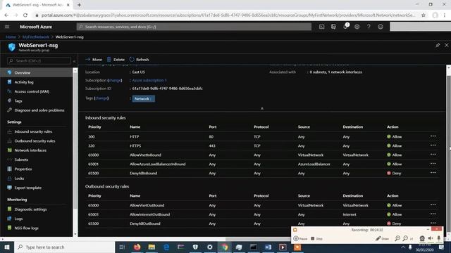 Azure Web Server Setup Demo 2 of 4 смотреть онлайн