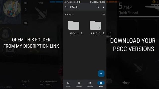 PSCC Versions link for Android 11&12 (no password)