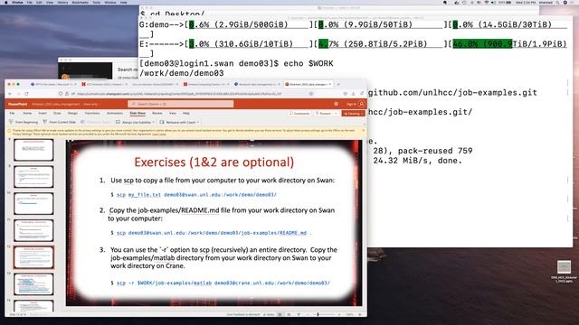 HCC Kickstart 2022 - Introduction to Data Storage and Transfer on HCC смотреть онлайн